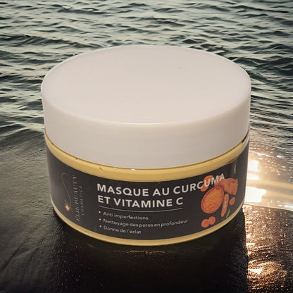 Masque au curcuma et vitamine C